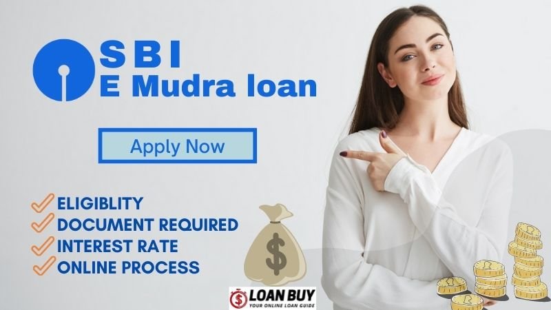 SBI E Mudra loan apply online 50000